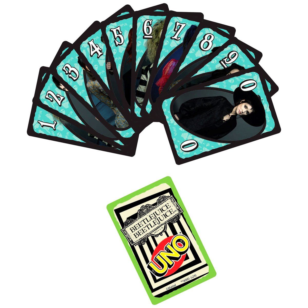 Uno Game The Ghosts Still Have Fun: Beetlejuice Beetlejuice by Tim Burton