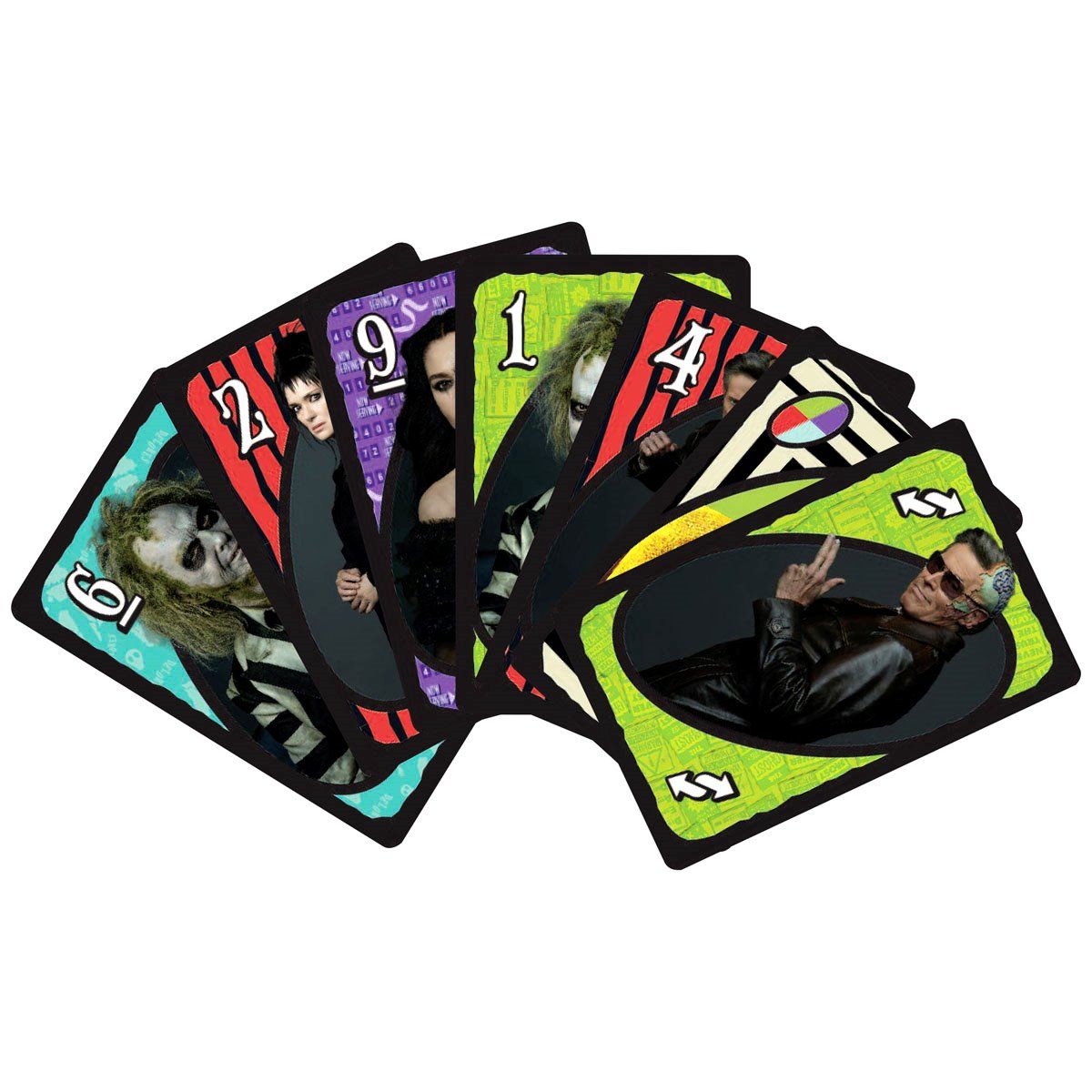 Uno Game The Ghosts Still Have Fun: Beetlejuice Beetlejuice by Tim Burton