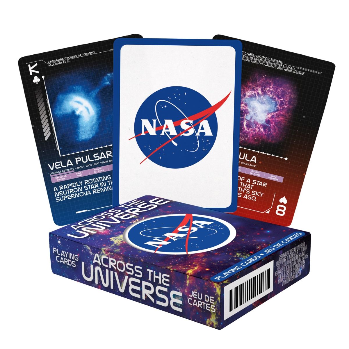 NASA “Across The Universe” Deck with 54 Celestial Bodies