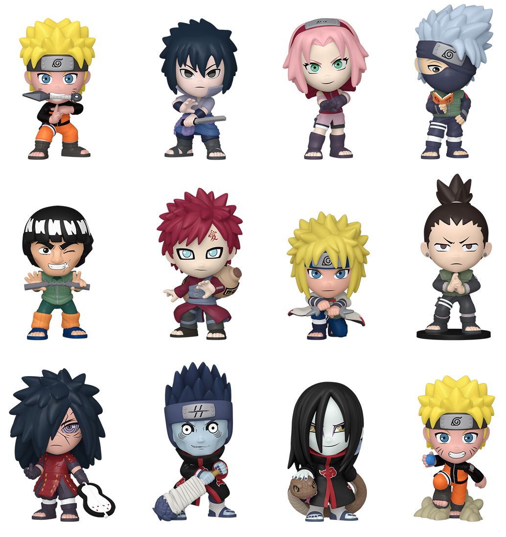 Naruto Shippuden Mystery Minis - Mini-Figuras Funko (Blind-Box)