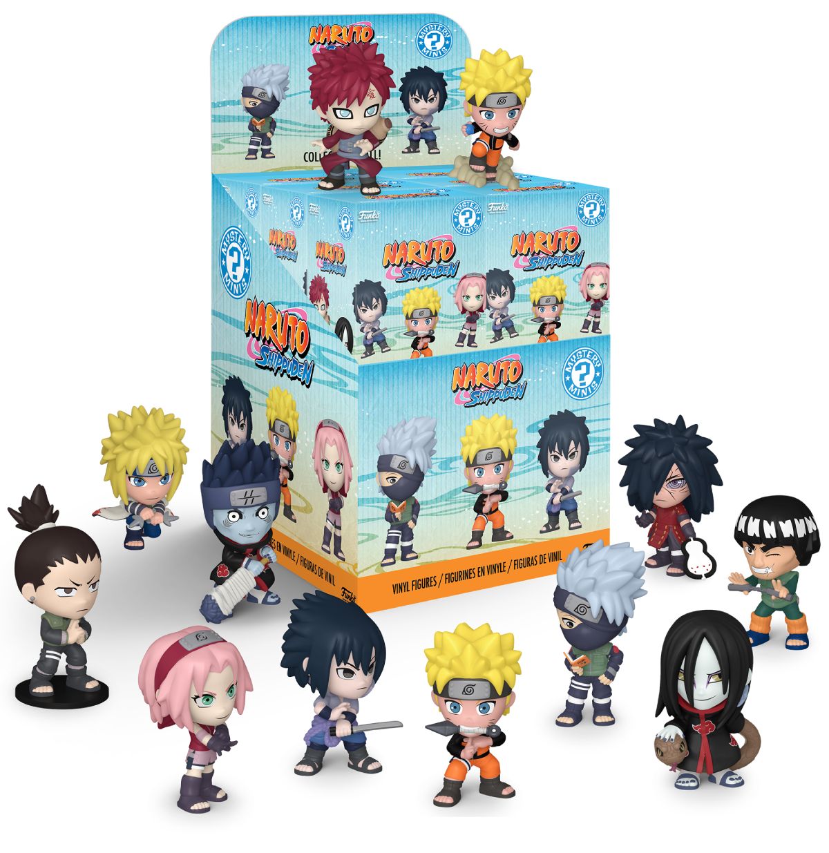 Naruto Shippuden Mystery Minis - Mini-Figuras Funko (Blind-Box)