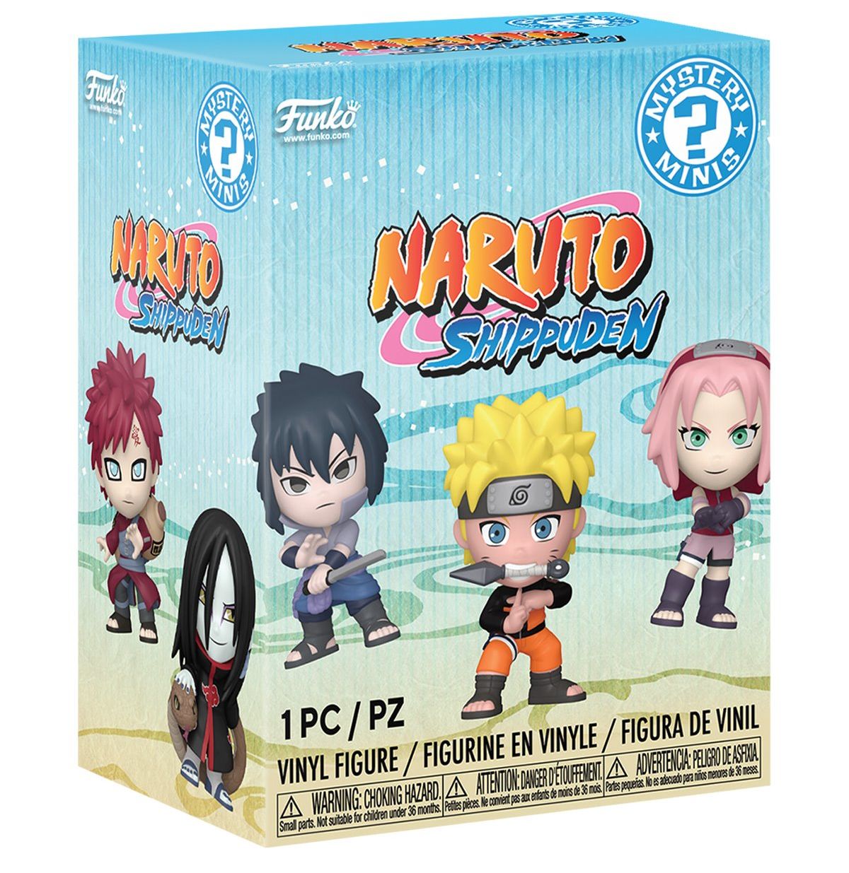 Naruto Shippuden Mystery Minis - Mini-Figuras Funko (Blind-Box)