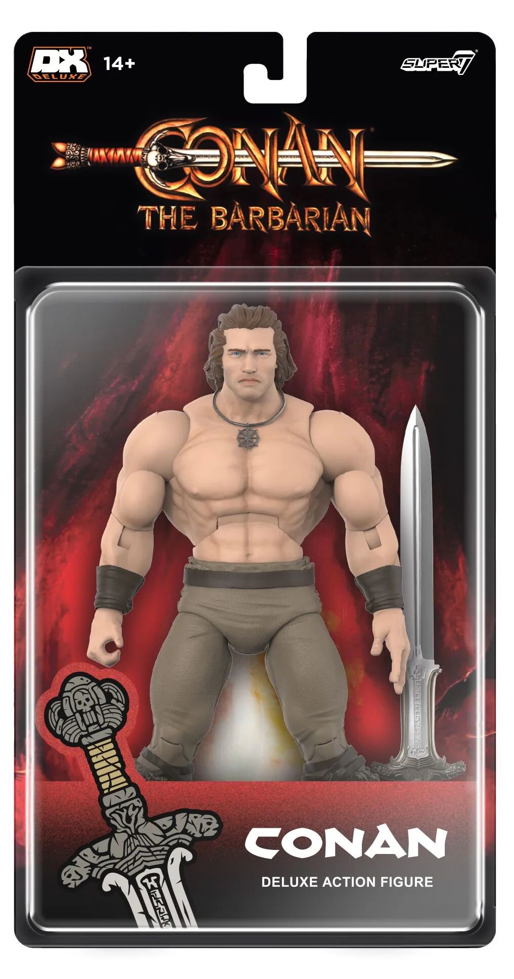 Conan, o Bárbaro (Arnold Schwarzenegger) Action Figure Deluxe Super7