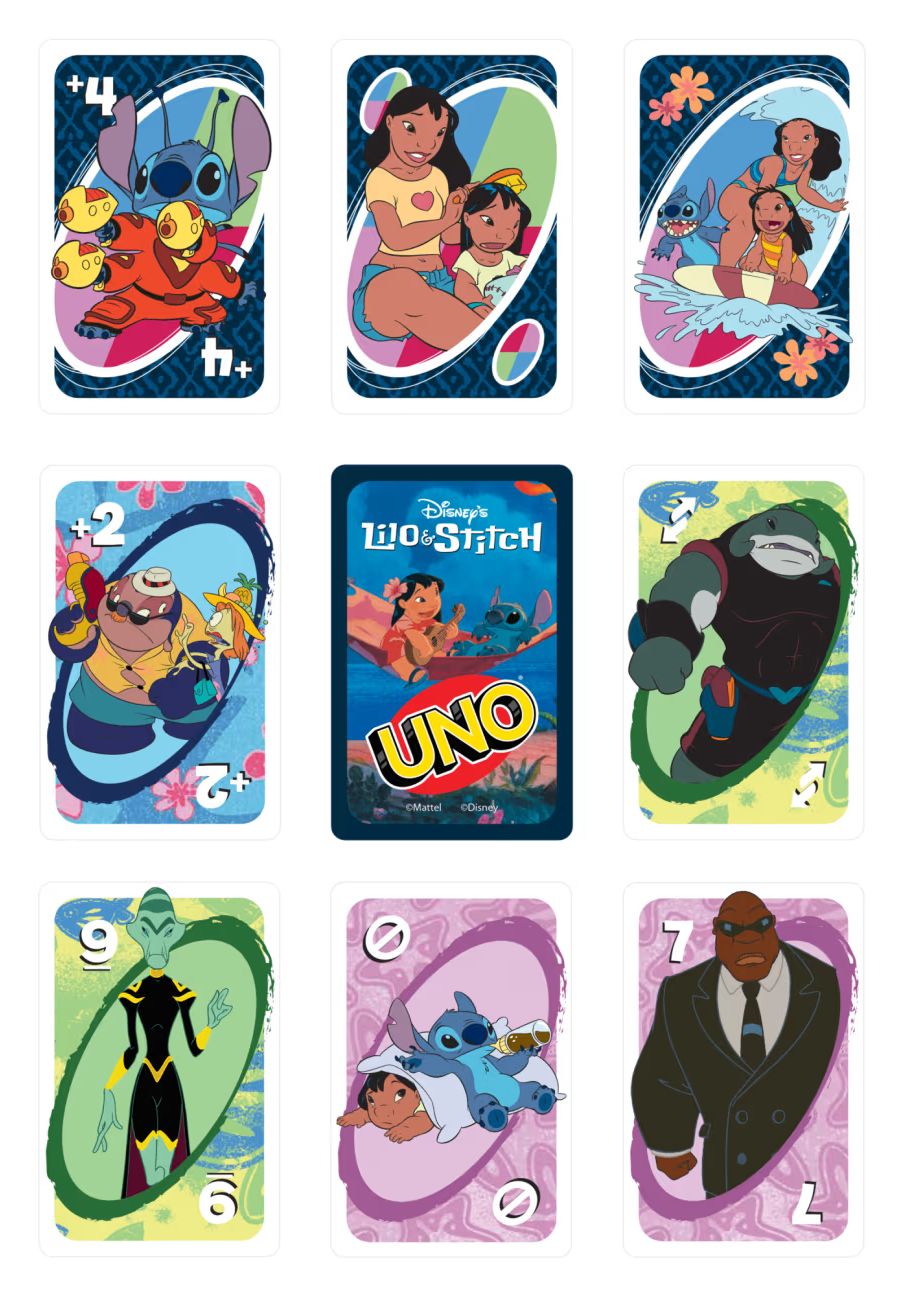 Jogo de Cartas UNO Lilo & Stitch (Disney)