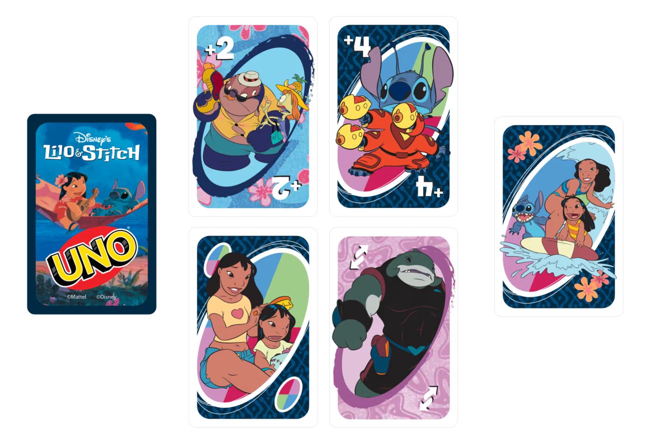 Jogo de Cartas UNO Lilo & Stitch (Disney)