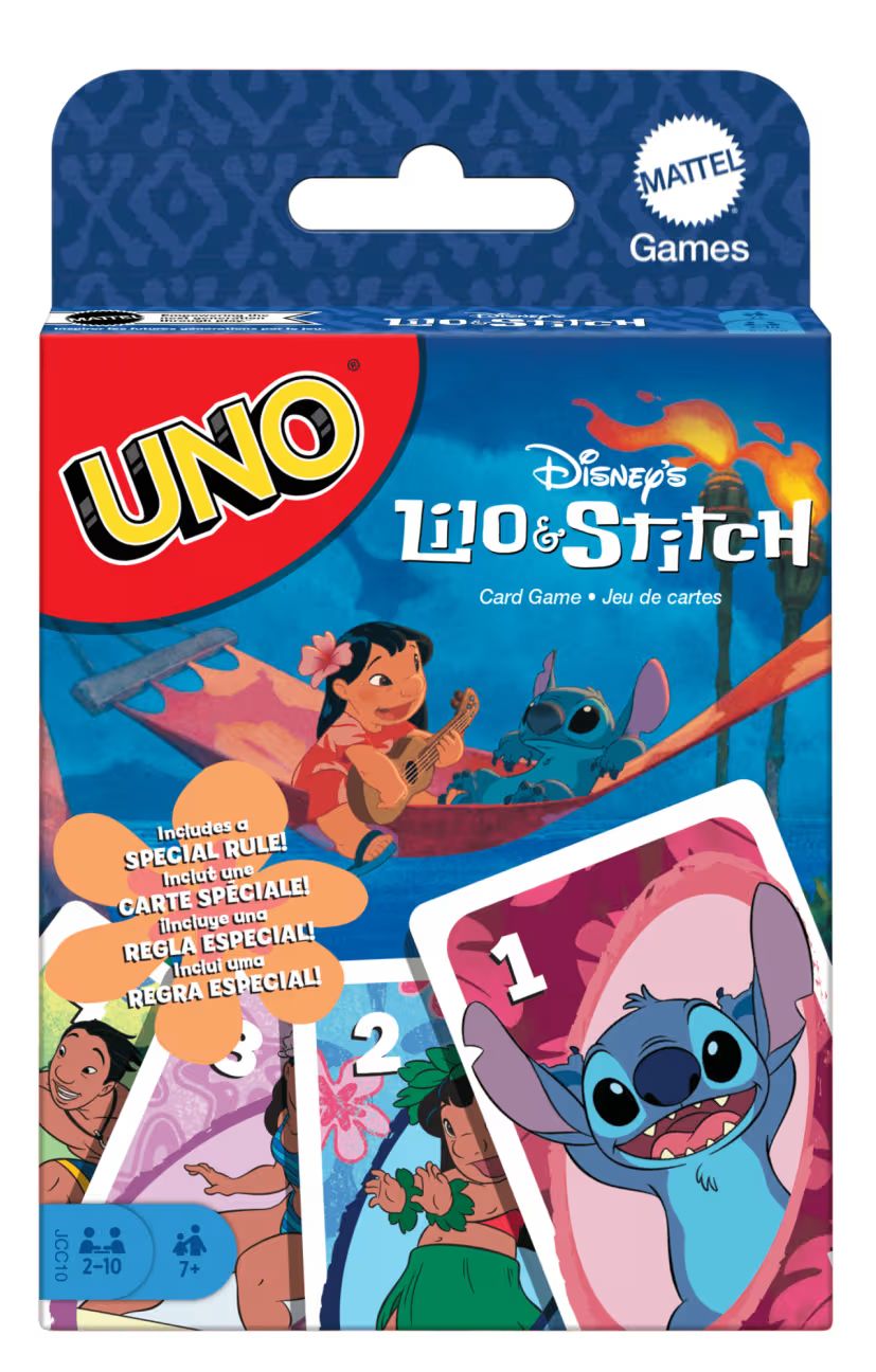 Jogo de Cartas UNO Lilo & Stitch (Disney)