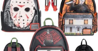 Mini-Mochilas de Terror Entertainment Earth: Sexta-Feira 13, Halloween e A Hora do Pesadelo