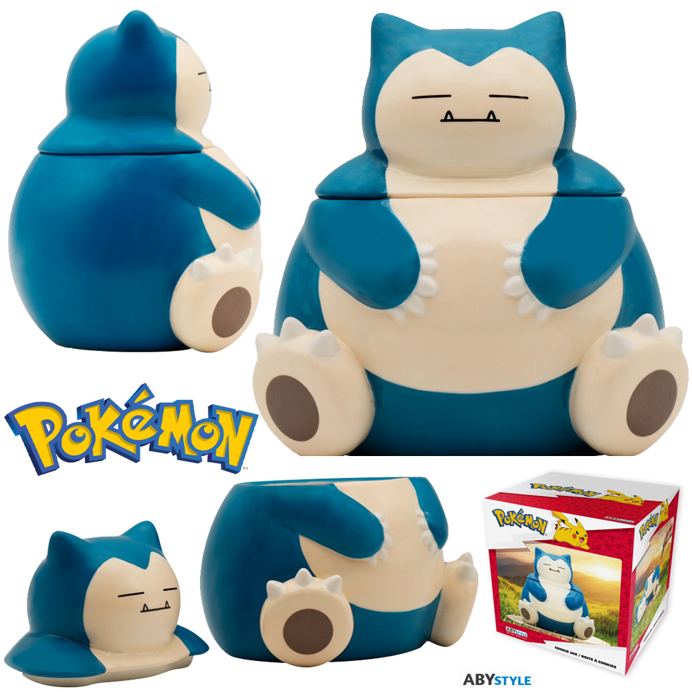 Pote de Cookies Pokémon Snorlax