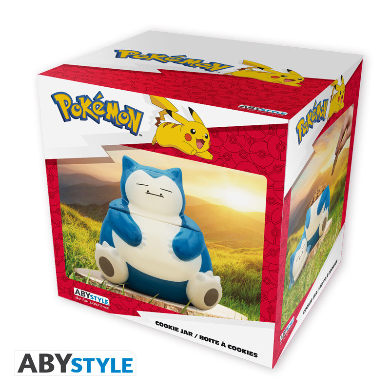 Pote de Cookies Pokémon Snorlax