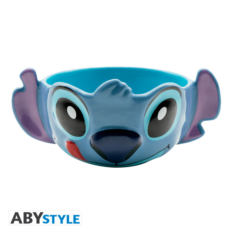 Stitch's Head 3D Bowl with Genetic Experiment Head #626