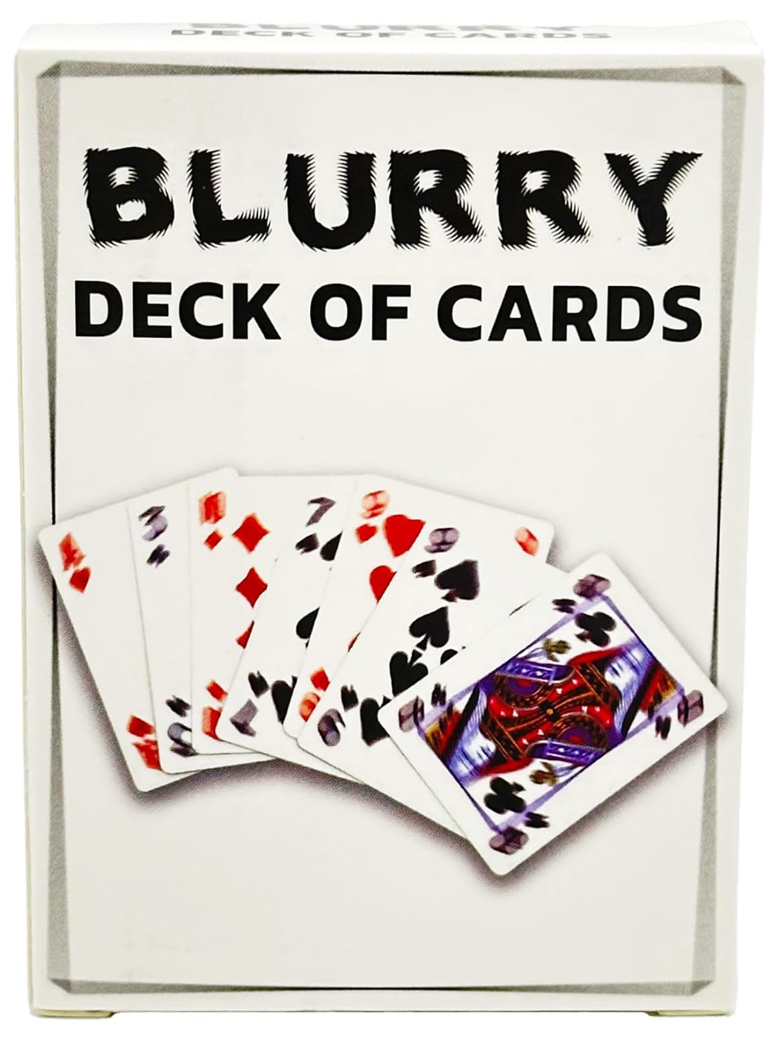 “Blurry” Deck with 52 Blurred and Out of Focus Cards