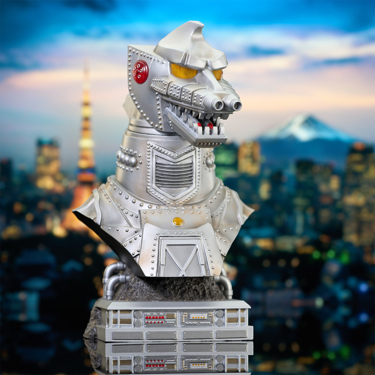 Busto Mechagodzilla 1974 Legends in 3D to Filme Godzilla vs. Mechagodzilla