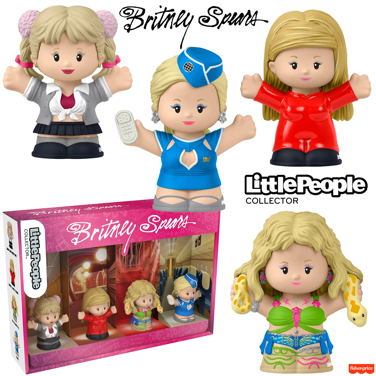 Bonecas Britney Spears Little People Collector