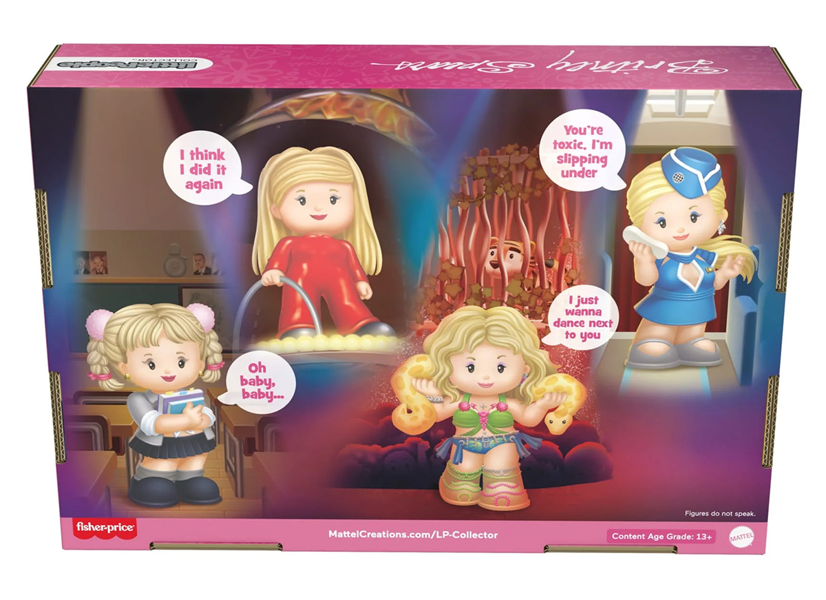 Bonecas Britney Spears Little People Collector