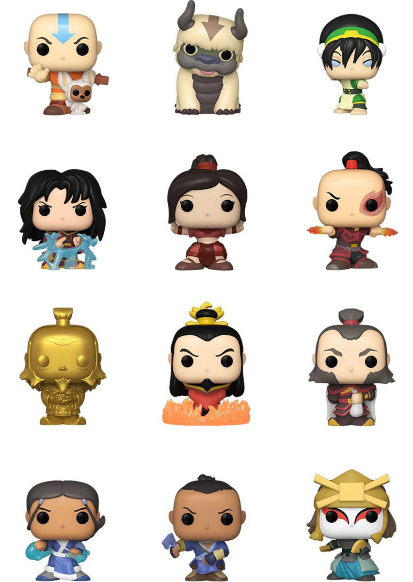 Funko Bitty Pop! Micro-Figures Avatar: The Last Airbender