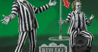 Beetlejuice Fantasma Bio-Exorcista S.H.Figuarts Action Figure de Os Fantasmas se Divertem (1988)