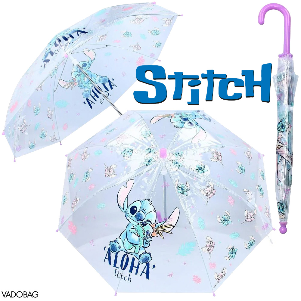 Guarda-Chuva “Aloha” Stitch, Scrump e Angel