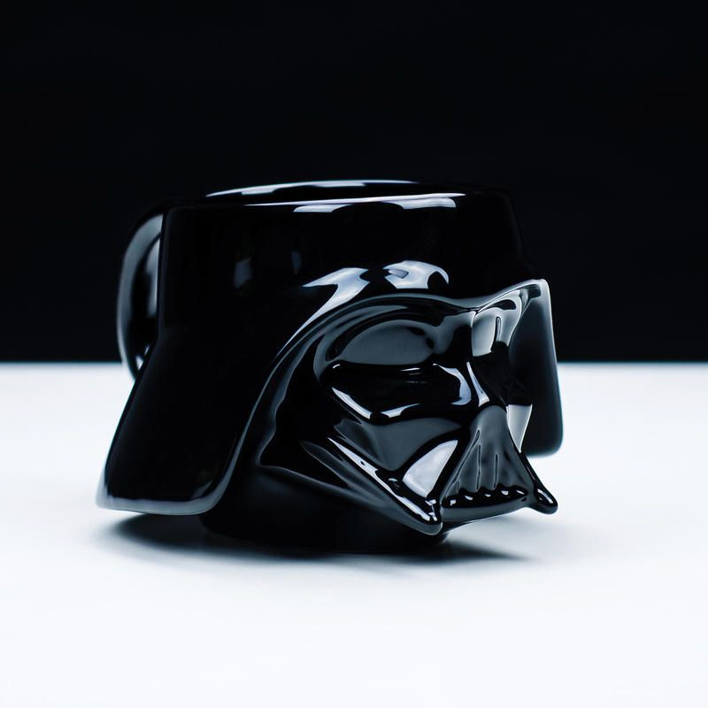 Canecas Esculpidas Darth Vader em 3D (Star Wars)