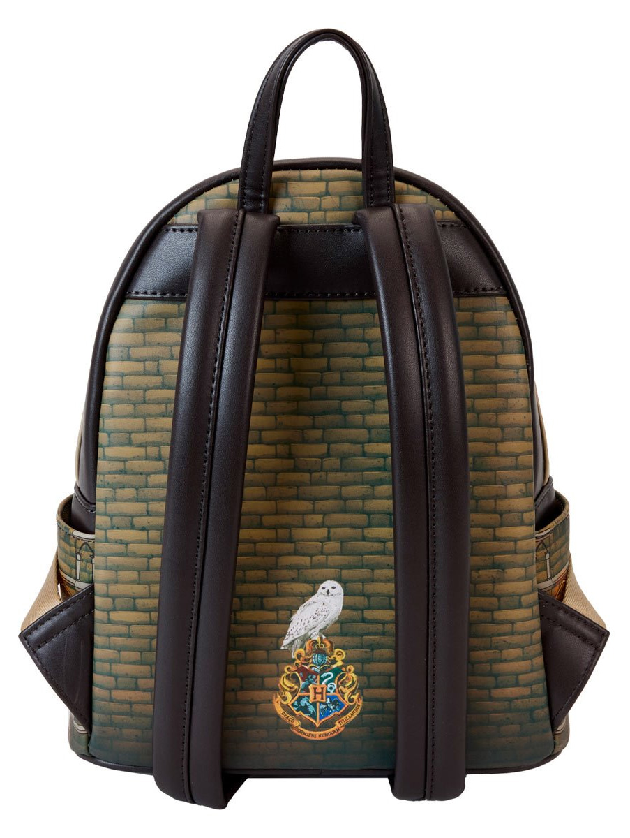 Mini-Mochila Harry Potter Grande Salão do Castelo de Hogwarts com LEDs