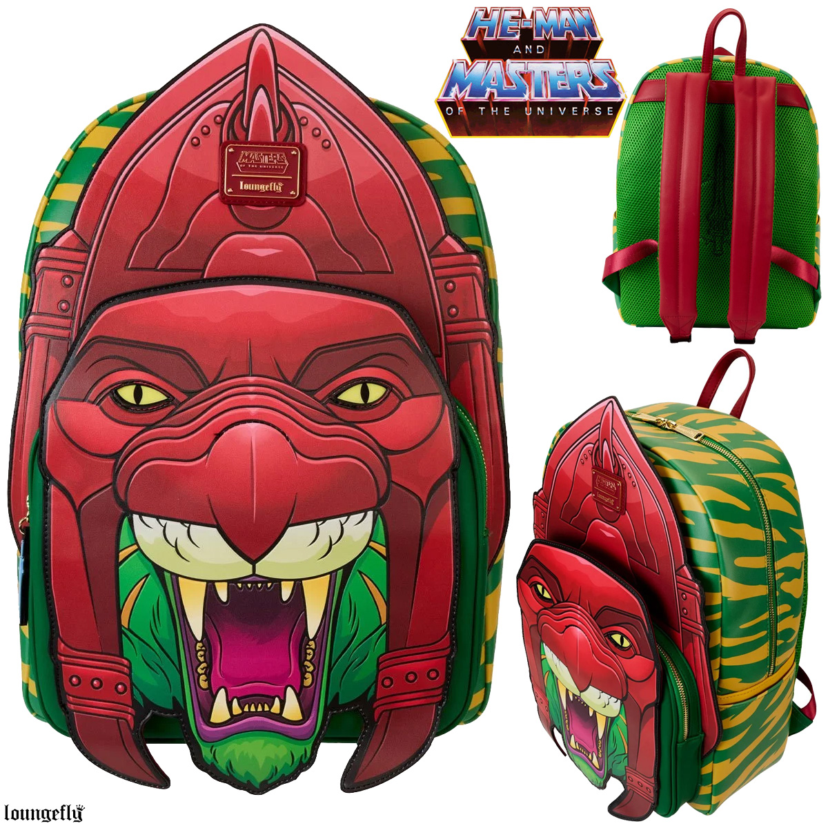 Mochila Laptop Gato Guerreiro He-Man e os Mestres do Universo