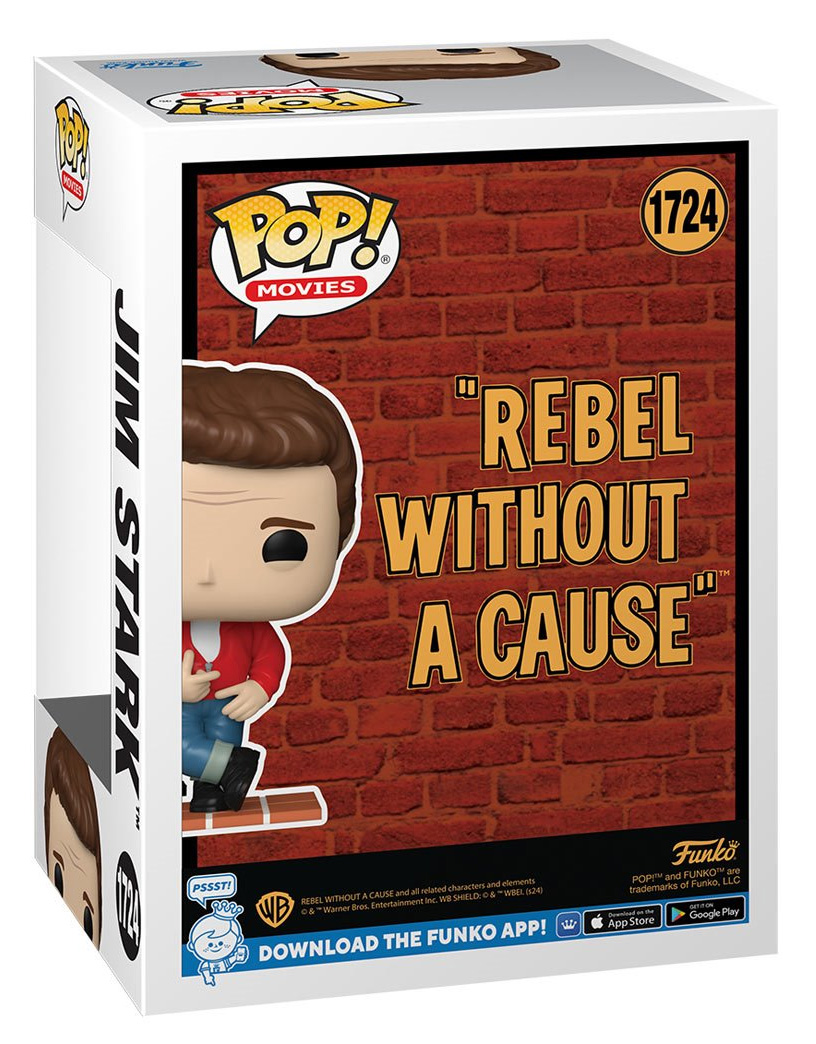 Boneco James Dean Pop! em Juventude Transviada (Rebel Without a Cause 1955)