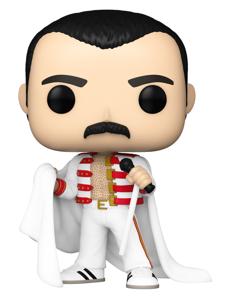 Bonecos Queen “Radio Gaga” Pop! e Freddie Mercury We Will Rock You Pop!