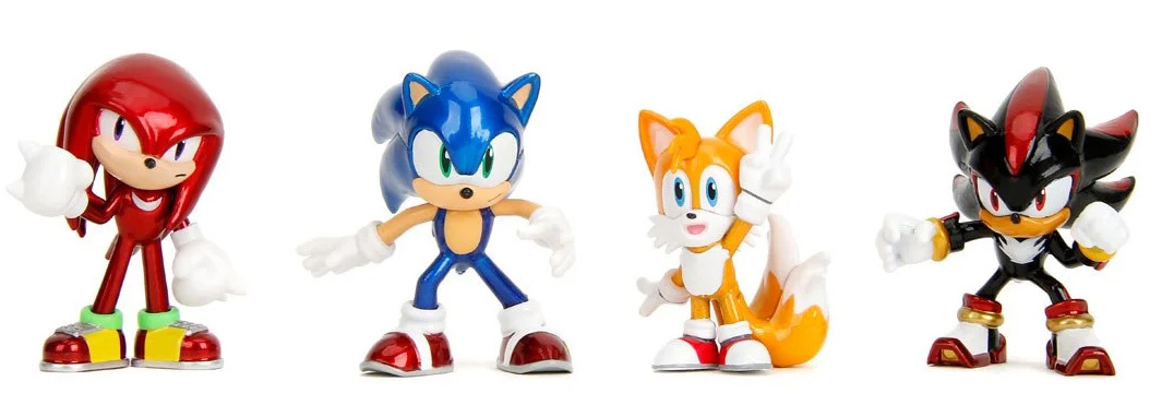 Mini-Figuras MetalFigs Sonic the Hedgehog de Metal Fundido (Sega)