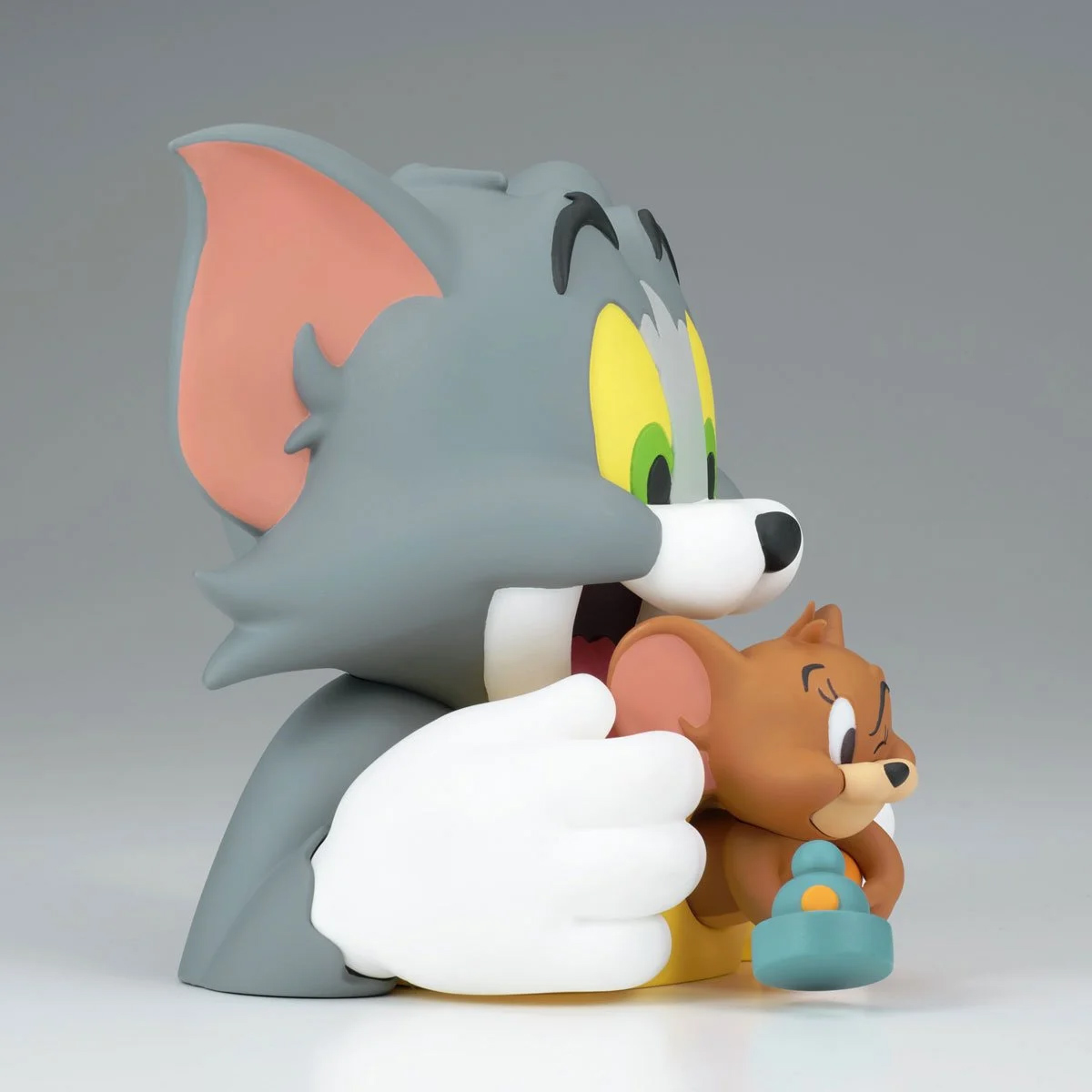 Busts Tom and Jerry with Cat and Mouse by Hanna Barbera