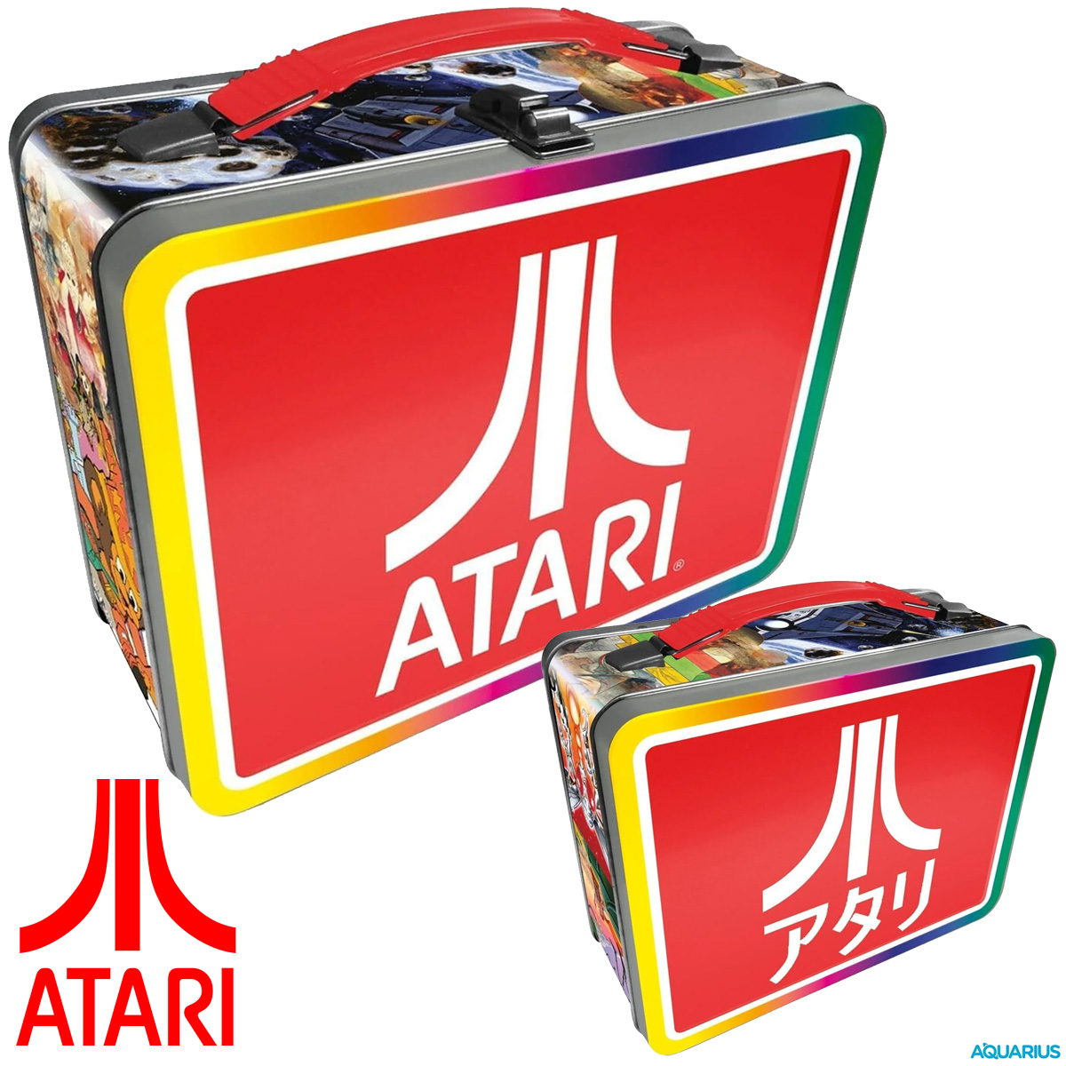 Lancheira de Lata Atari Logo “Fuji”