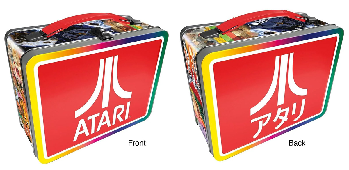 Atari Logo “Fuji” Tin Lunch Box