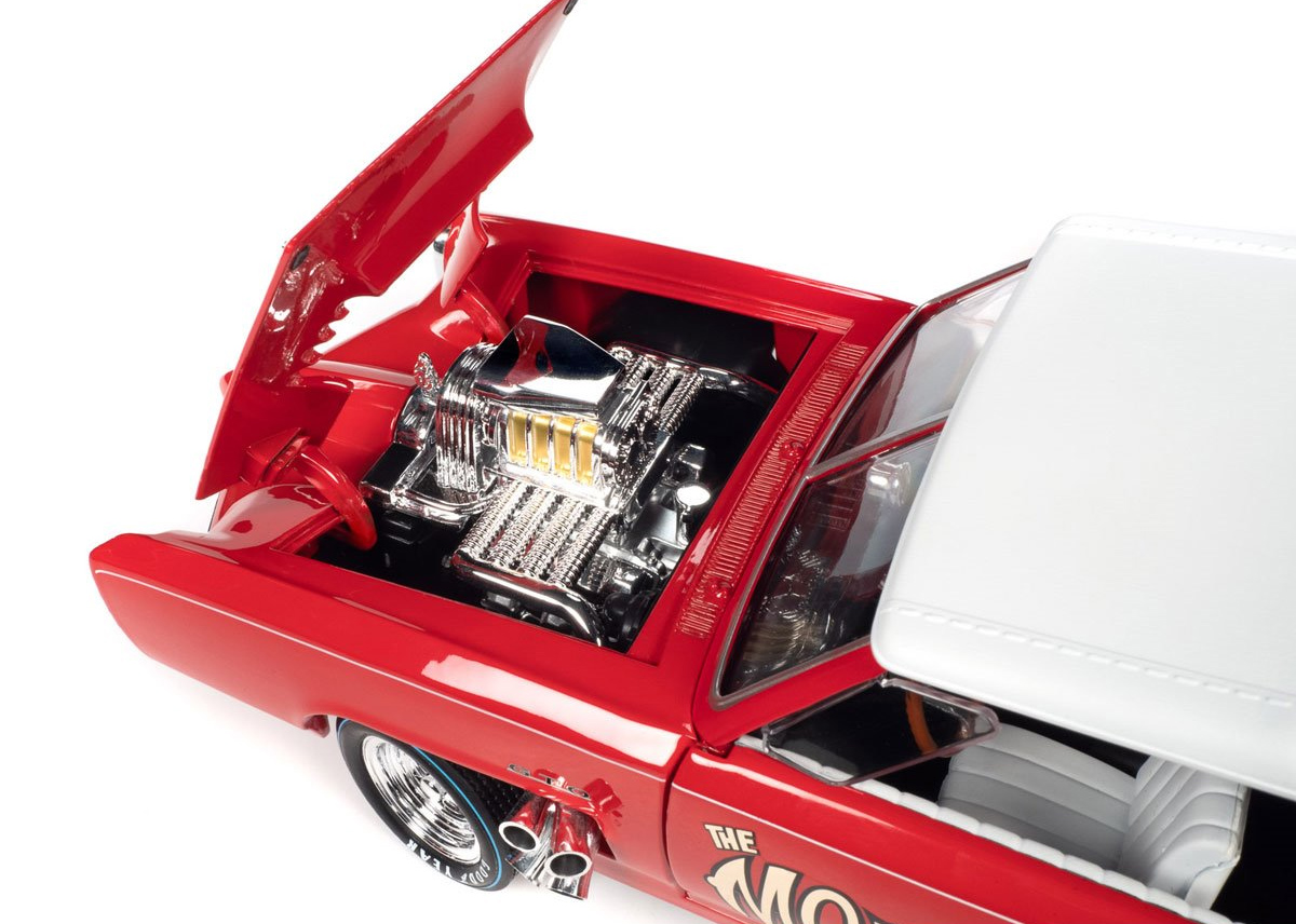 The Monkees Hot Rod Die-Cast Monkeemobile Car in 1:18 scale