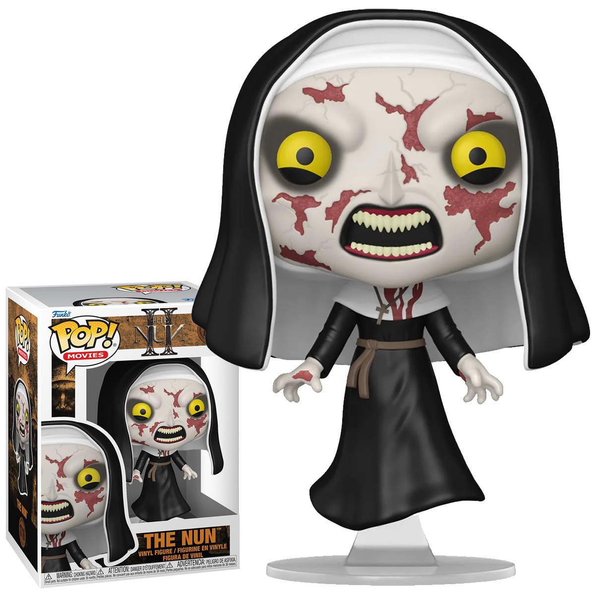 Pop Doll! and Pocket Pop Keychain! The Nun 2