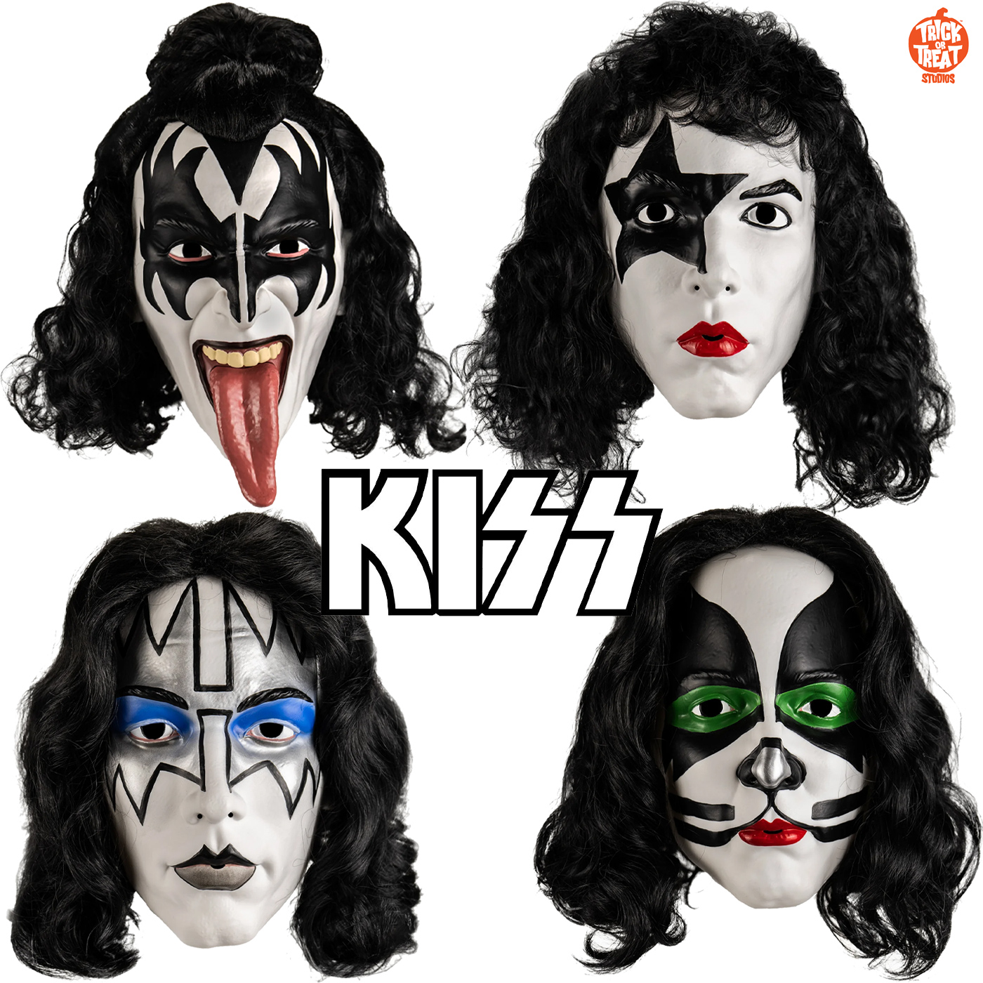 Máscaras da banda KISS