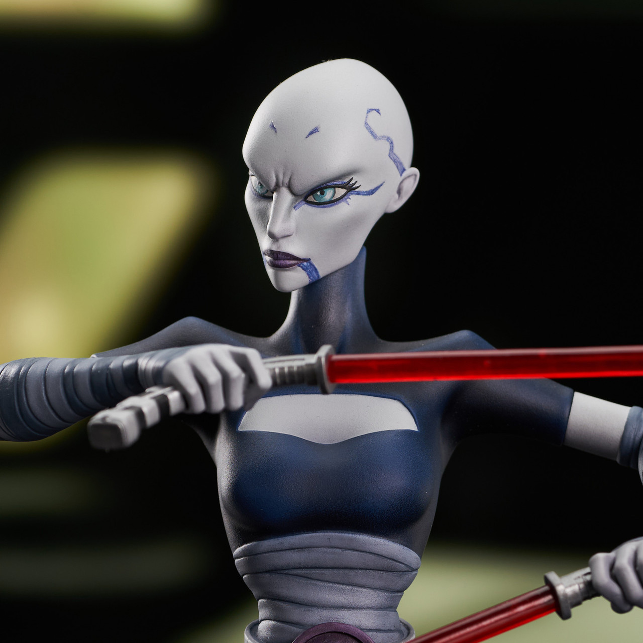 Asajj Ventress em Star Wars: Clone Wars - Mini-Busto 1:7 Gentle Giant