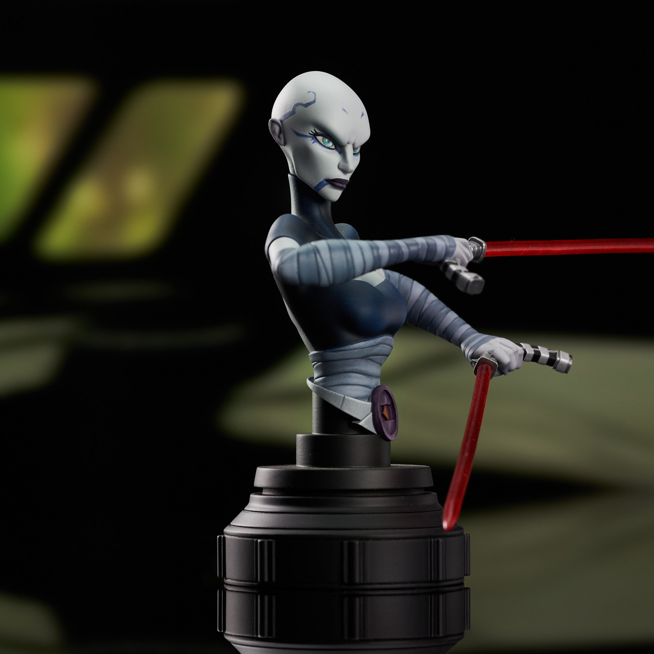 Asajj Ventress em Star Wars: Clone Wars - Mini-Busto 1:7 Gentle Giant