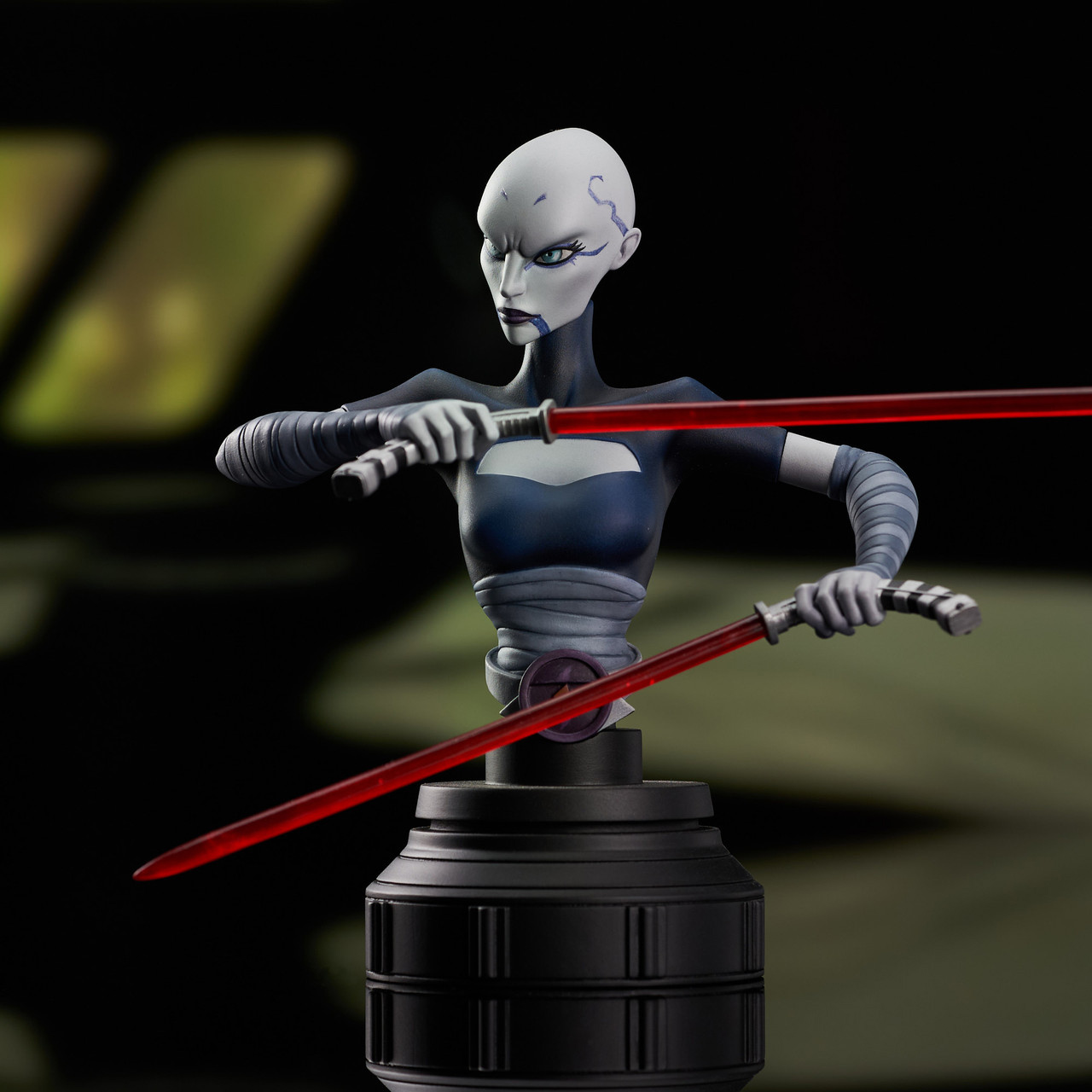 Asajj Ventress em Star Wars: Clone Wars - Mini-Busto 1:7 Gentle Giant