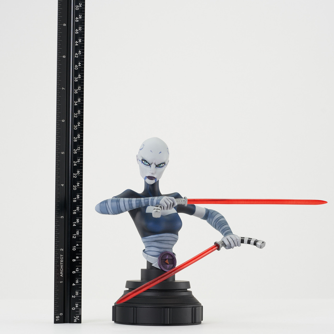 Asajj Ventress em Star Wars: Clone Wars - Mini-Busto 1:7 Gentle Giant