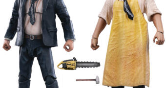 Action Figures LeatherFace “Exquisite Mini” O Massacre da Serra Elétrica 1974 em escala 1:18