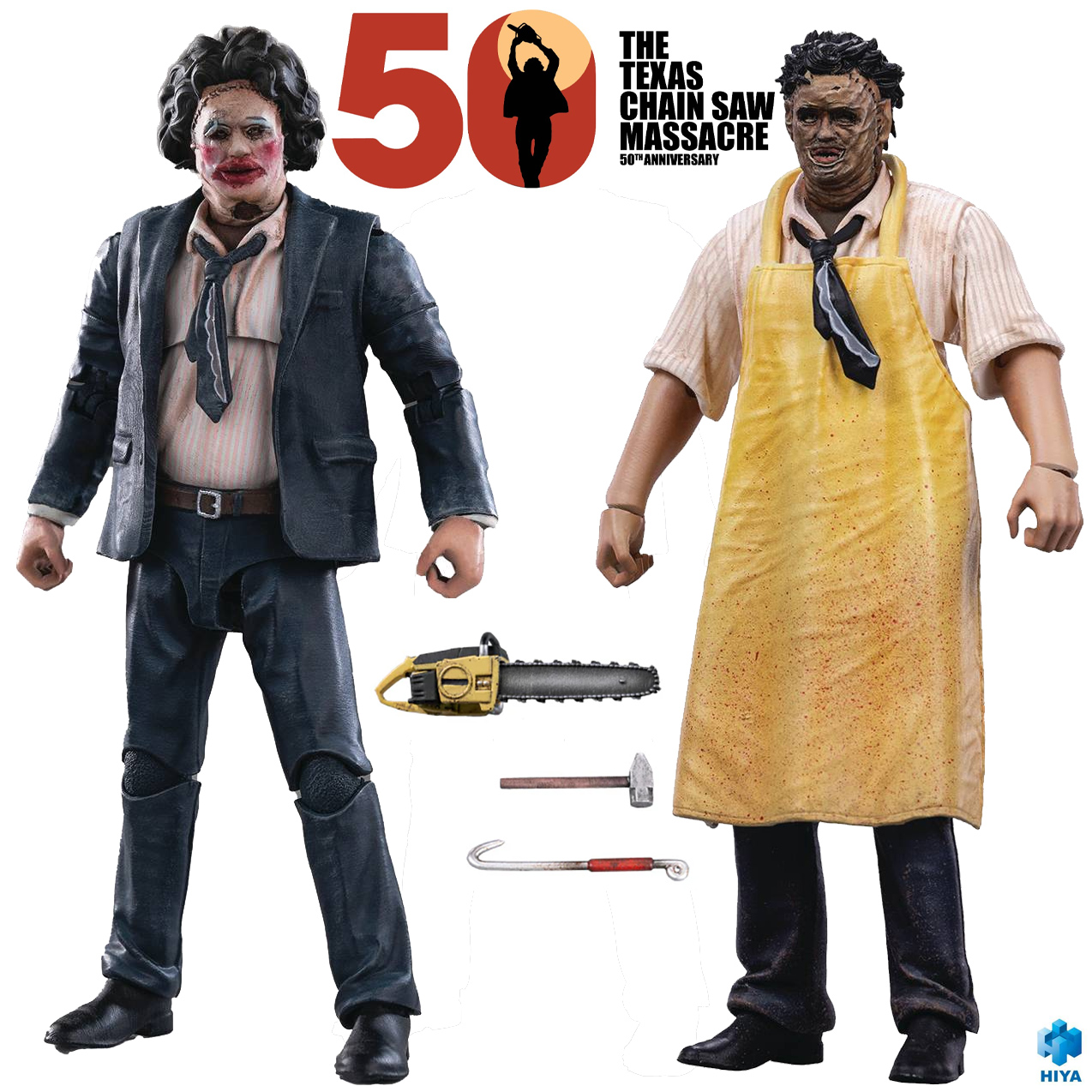 Action Figures LeatherFace “Exquisite Mini” O Massacre da Serra Elétrica 1974