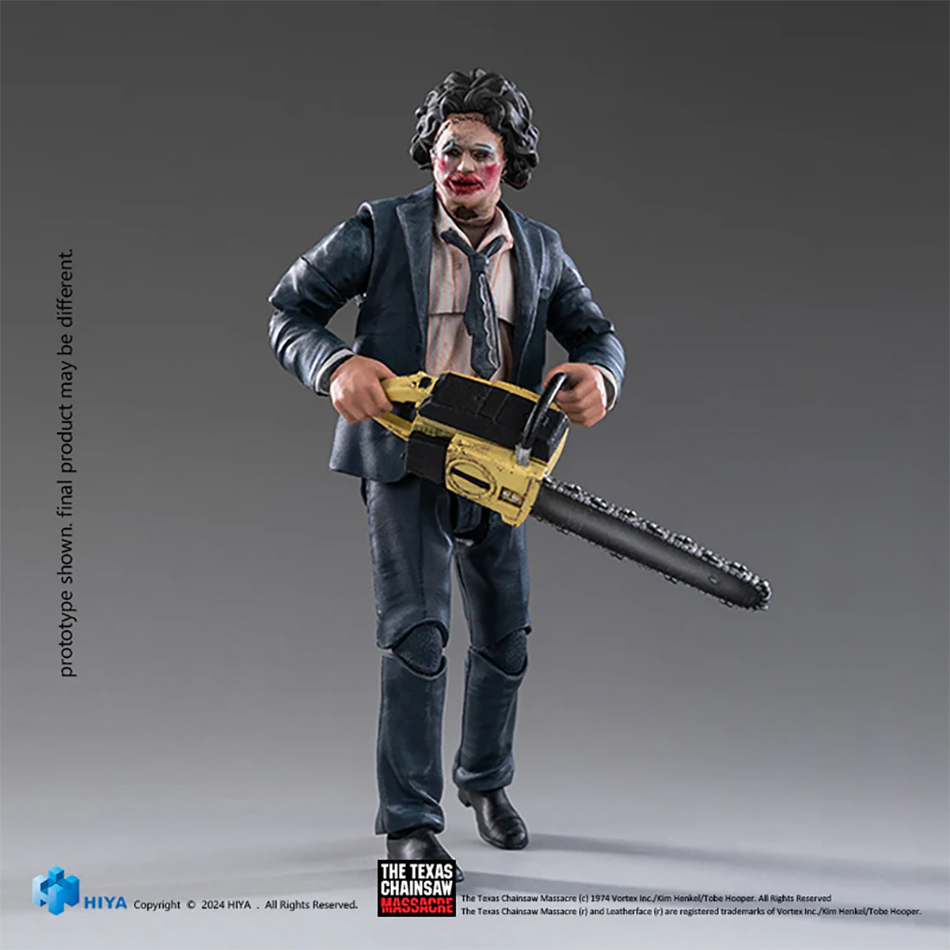 Action Figures LeatherFace “Exquisite Mini” The Texas Chainsaw Massacre 1974