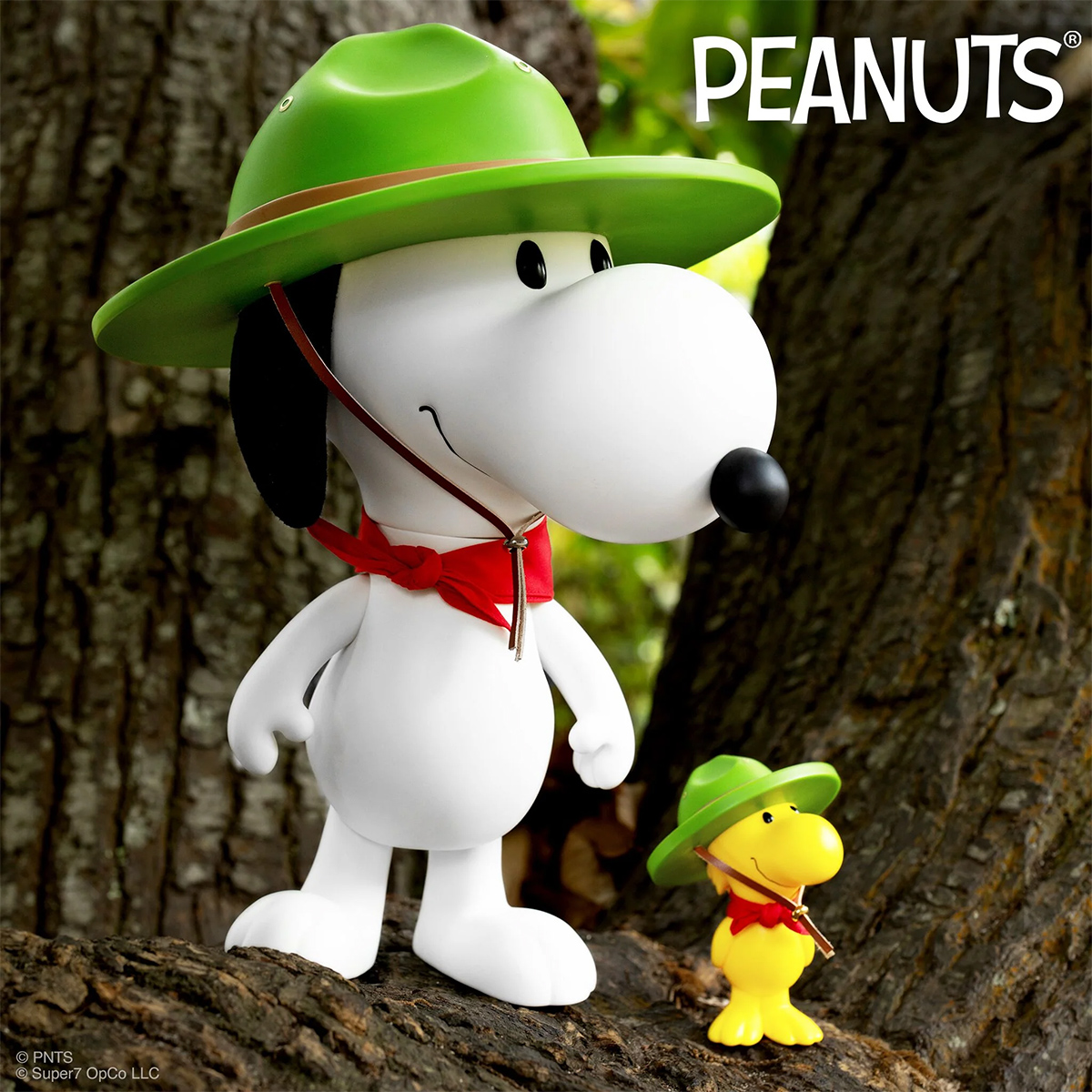 Bonecos Gigantes Peanuts SuperSize: Snoopy Beagle Scout e Woodstock