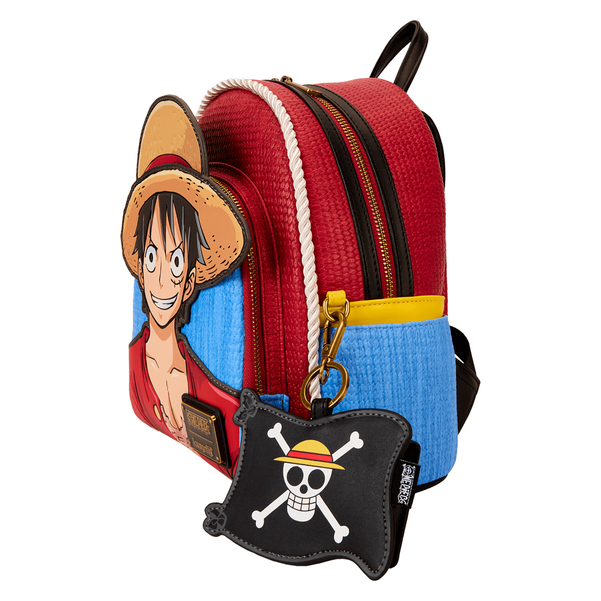 Mini-Mochila One Piece: Luffy com Chapéu de Palha (NYCC)