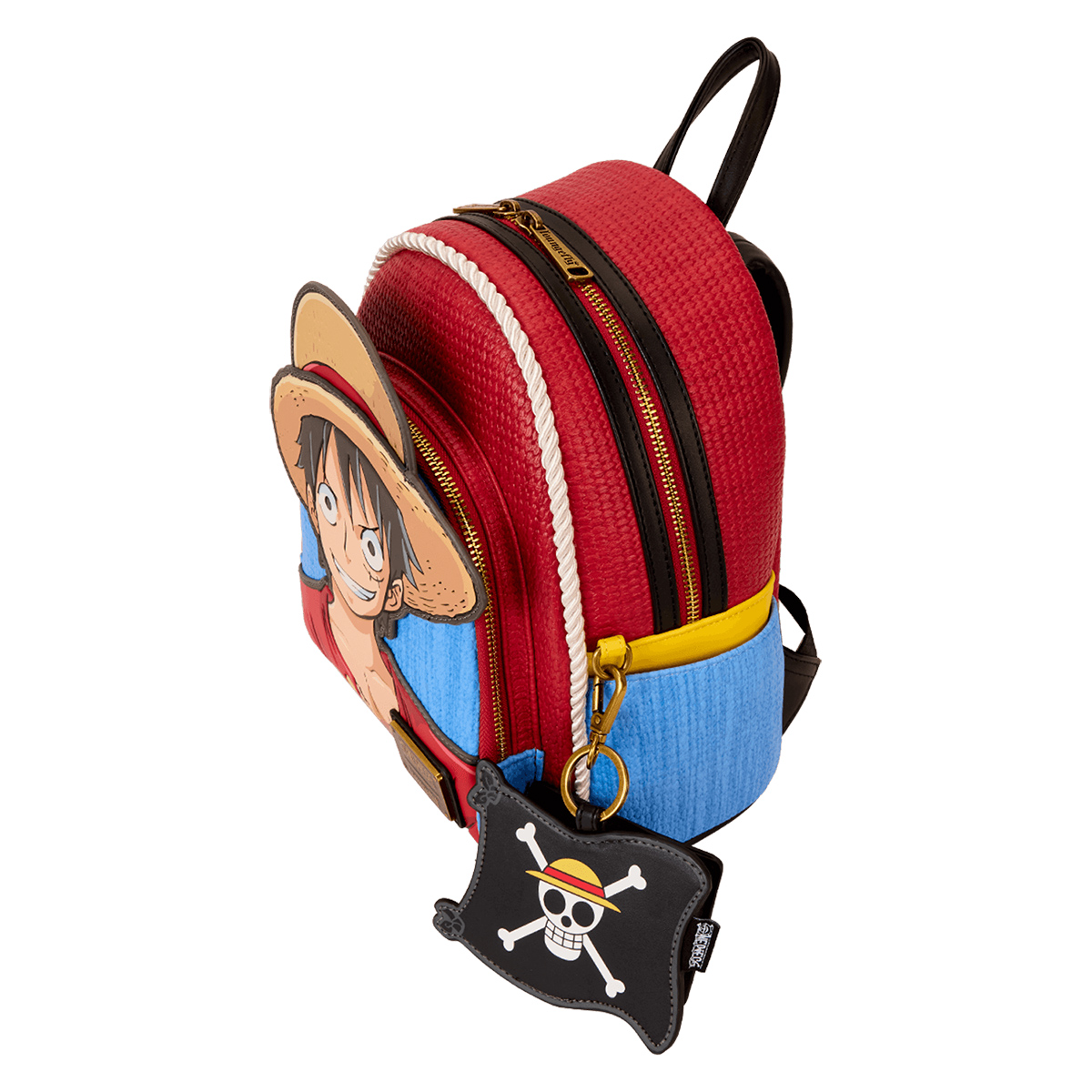 Mini-Mochila One Piece: Luffy com Chapéu de Palha (NYCC)