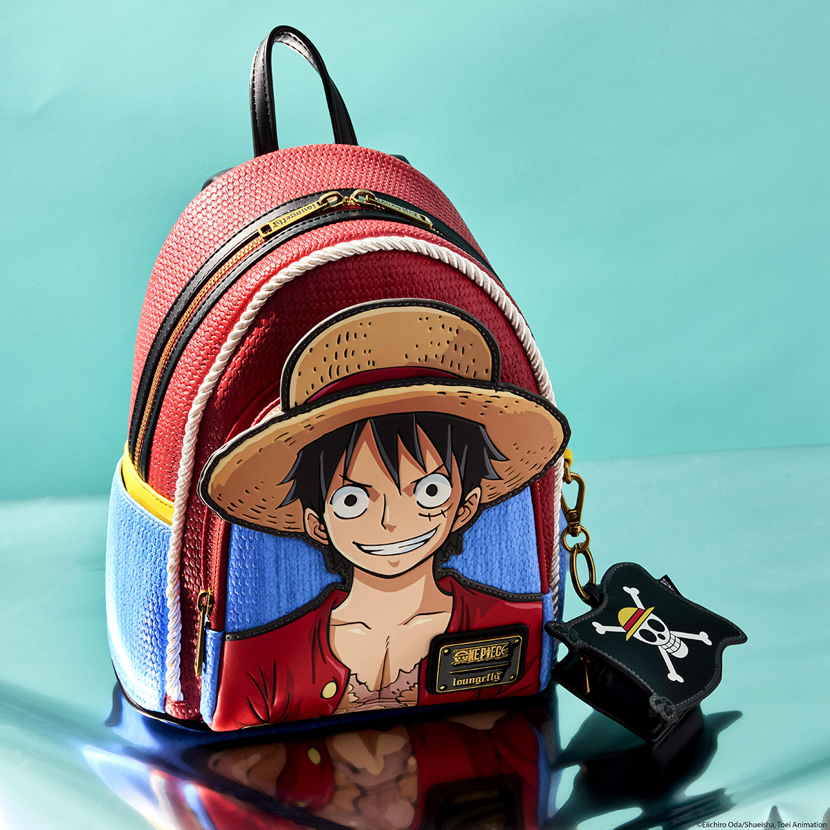 Mini-Mochila One Piece: Luffy com Chapéu de Palha (NYCC)