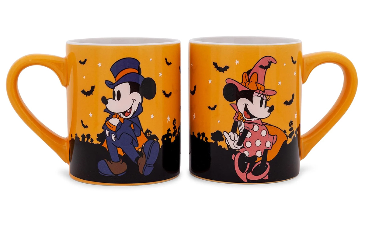 Canecas de Halloween Mickey e Minnie Mouse