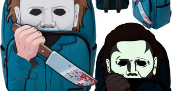 Mochila Laptop Michael Myers Halloween – A Noite do Terror (Fosforescente)