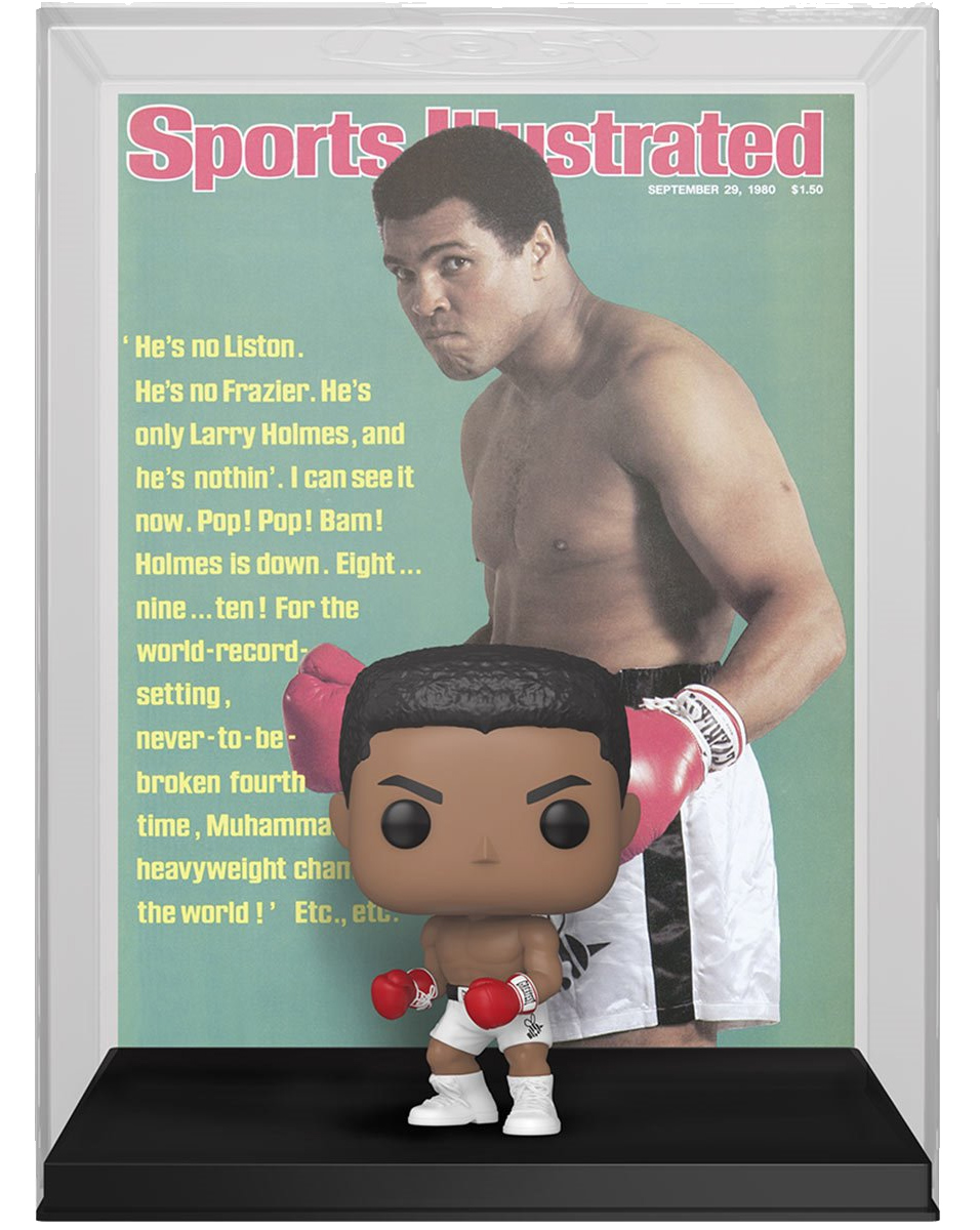 Pop! Magazine Cover: Muhammad Ali on the Cover of Sports Illustrated Magazine in 1980