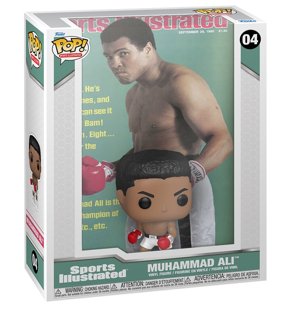 Pop! Magazine Cover: Muhammad Ali on the Cover of Sports Illustrated Magazine in 1980