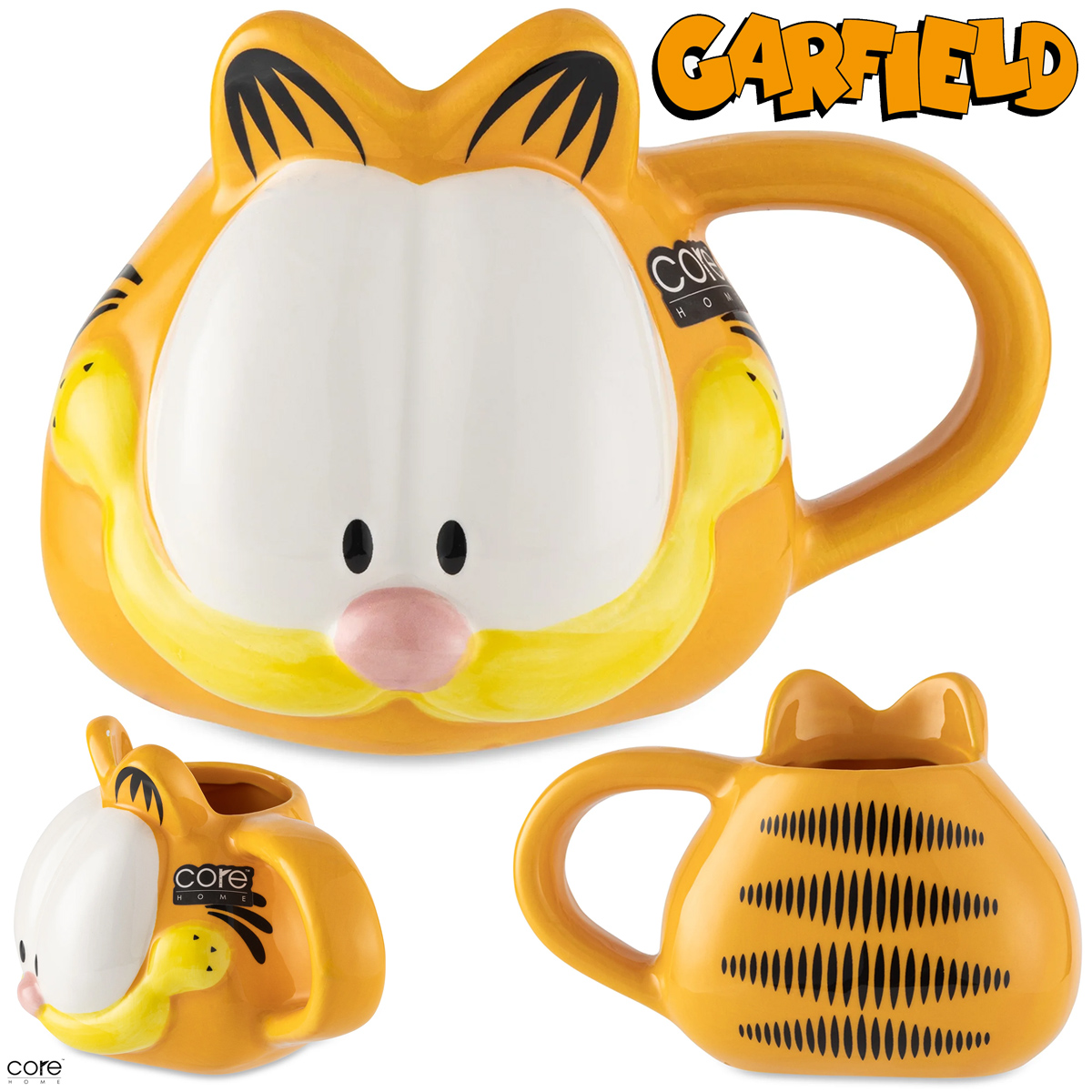 Caneca Esculpida Cabeça do Gato Garfield