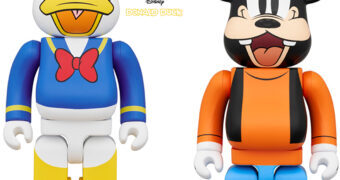 Bonecos Be@rbricks Disney: Pato Donald e Pateta